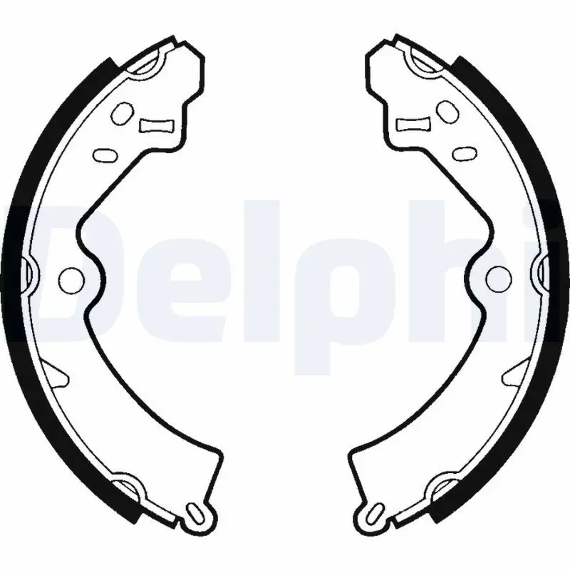 Handler.Part Brake shoe set DELPHI LS1339 1