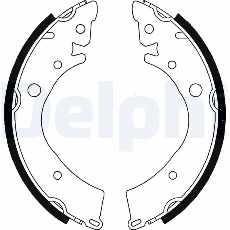 Handler.Part Brake shoe set DELPHI LS1341 1