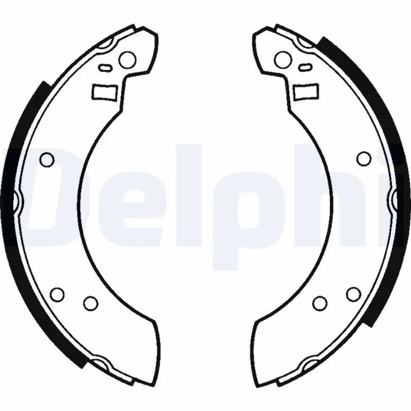 Handler.Part Brake shoe set DELPHI LS1232 1