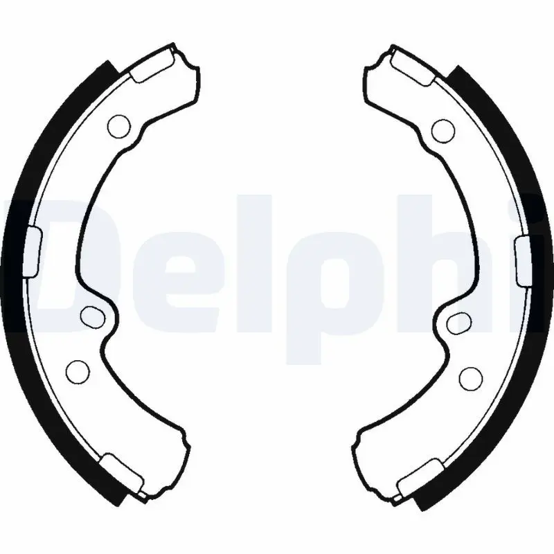 Handler.Part Brake shoe set DELPHI LS1368 1