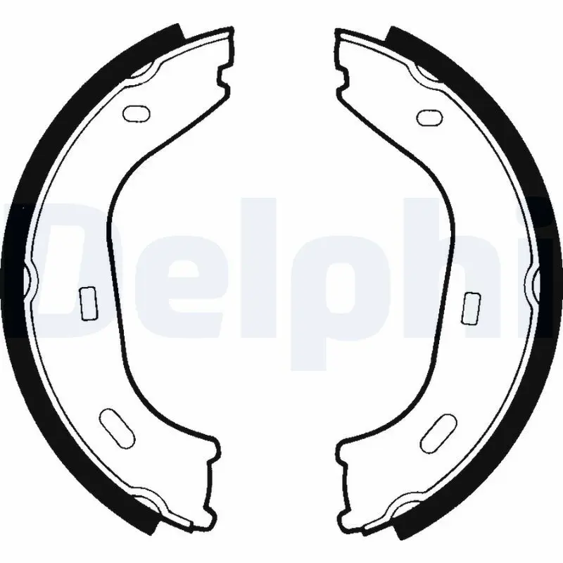 Handler.Part Brake shoe set, parking brake DELPHI LS1372 1