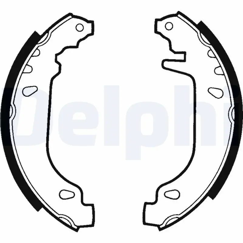 Handler.Part Brake shoe set DELPHI LS1404 1