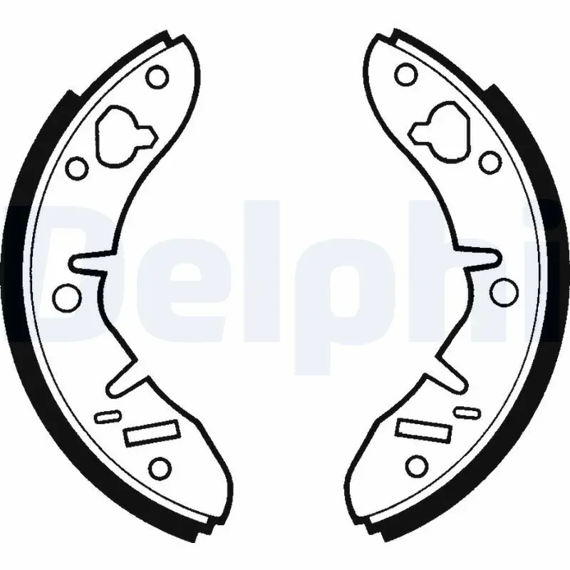 Handler.Part Brake shoe set DELPHI LS1415 1