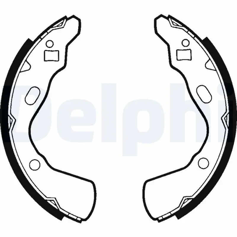 Handler.Part Brake shoe set DELPHI LS1437 1