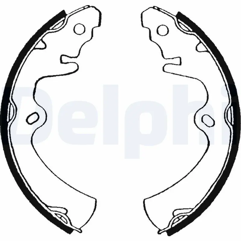 Handler.Part Brake shoe set DELPHI LS1456 1