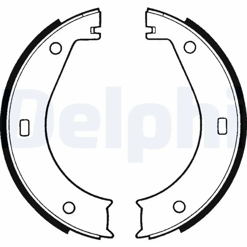 Handler.Part Brake shoe set, parking brake DELPHI LS1573 1