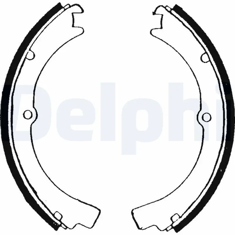 Handler.Part Brake shoe set DELPHI LS1397 1