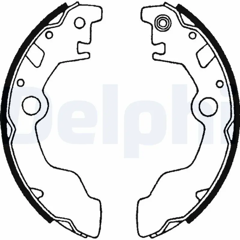 Handler.Part Brake shoe set DELPHI LS1759 1