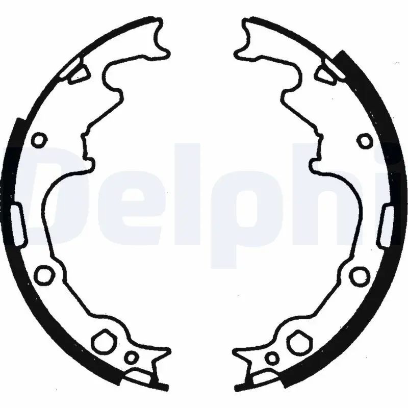 Handler.Part Brake shoe set DELPHI LS1780 1