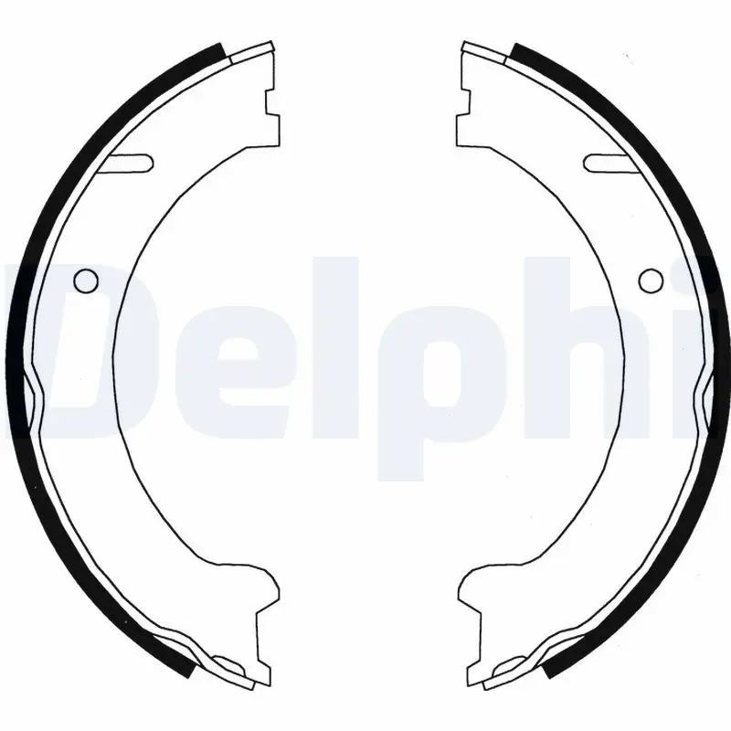 Handler.Part Brake shoe set, parking brake DELPHI LS1832 1