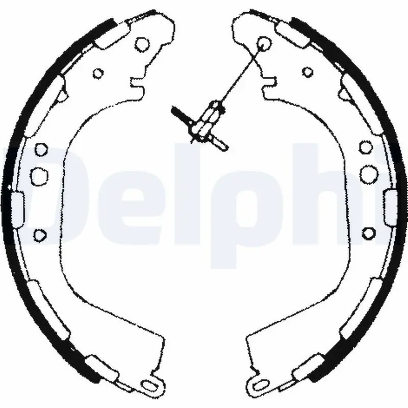 Handler.Part Brake shoe set DELPHI LS1872 1