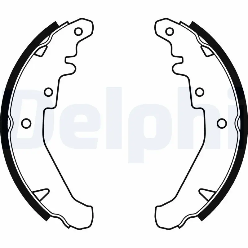 Handler.Part Brake shoe set DELPHI LS1924 1