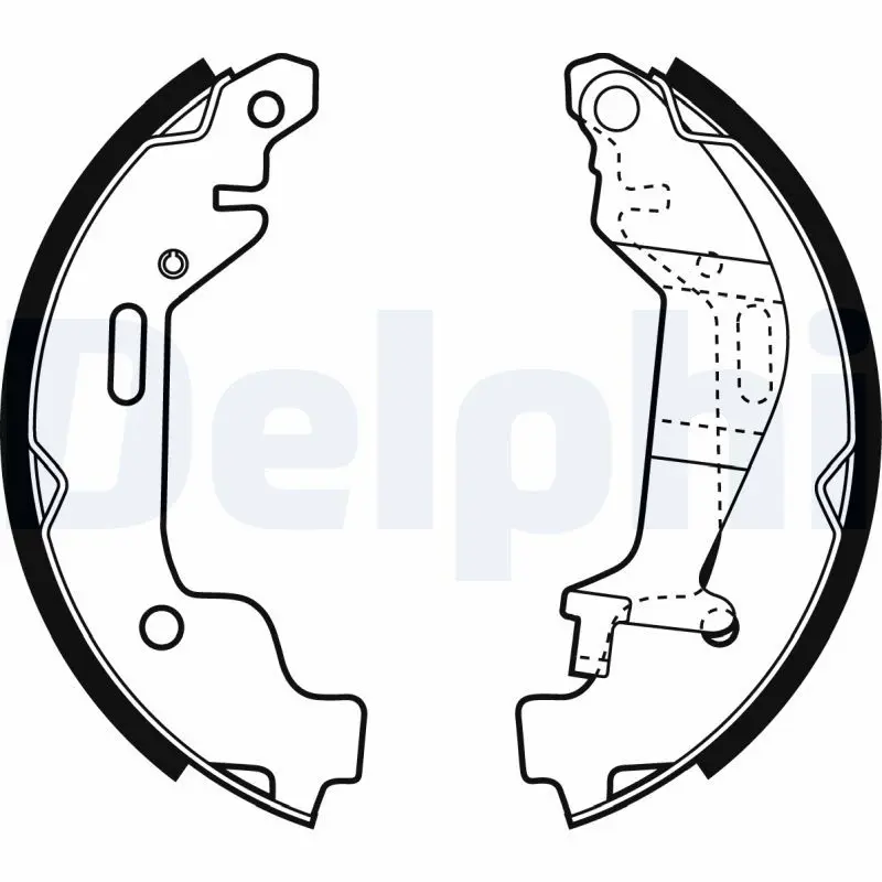 Handler.Part Brake shoe set DELPHI LS1927 1