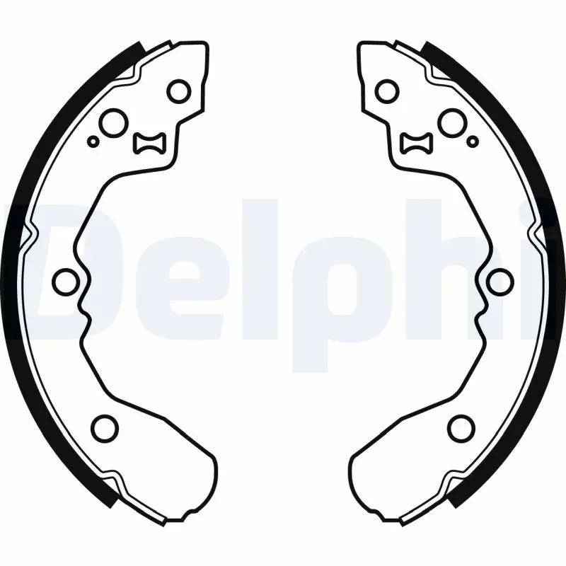 Handler.Part Brake shoe set DELPHI LS1932 1