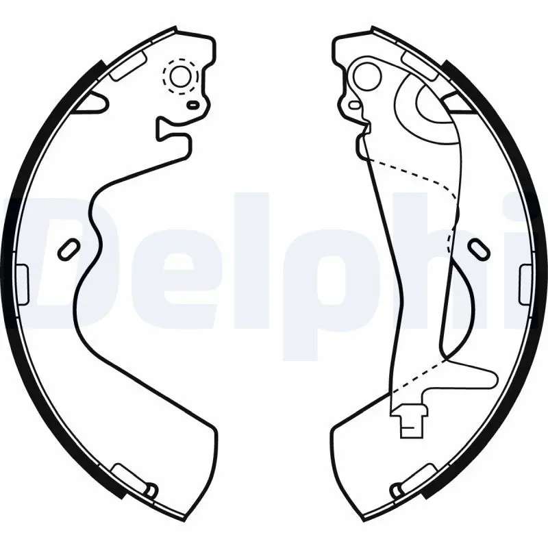 Handler.Part Brake shoe set DELPHI LS1934 1