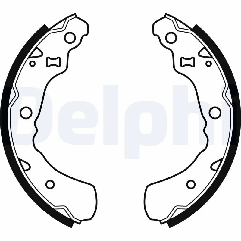 Handler.Part Brake shoe set DELPHI LS1936 1