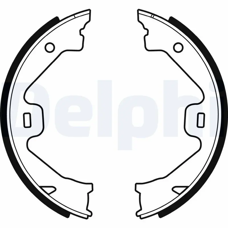 Handler.Part Brake shoe set, parking brake DELPHI LS1930 1