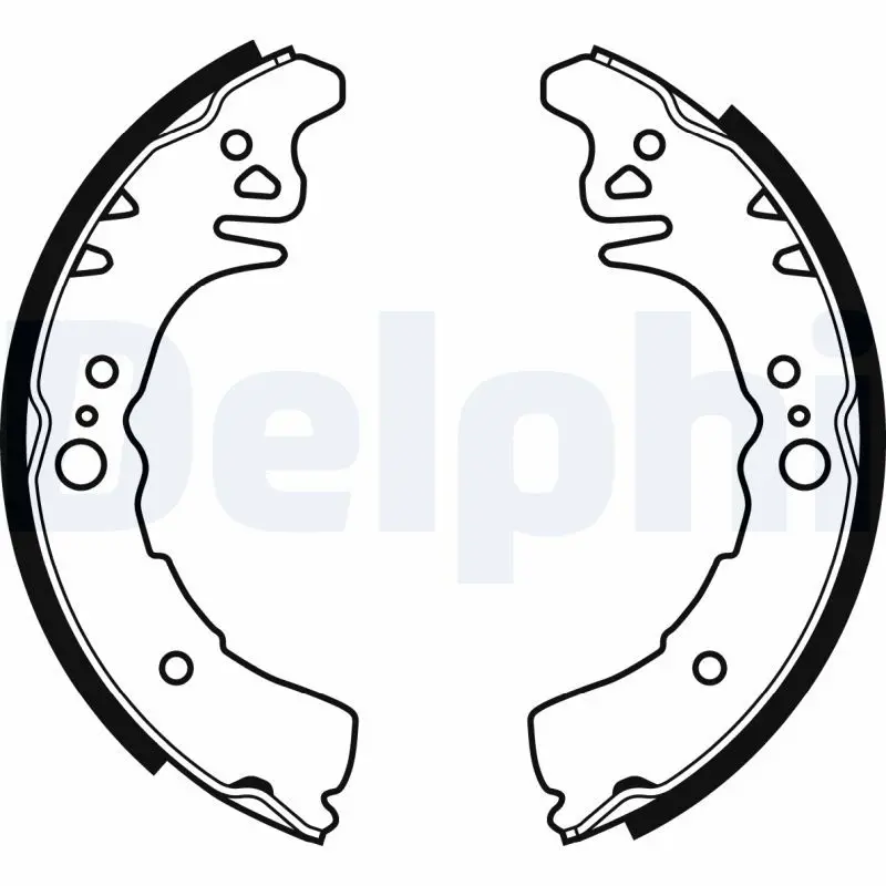 Handler.Part Brake shoe set DELPHI LS1943 1