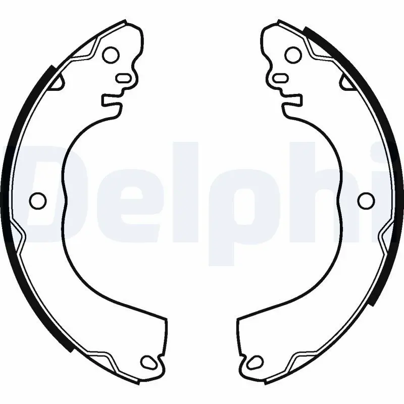 Handler.Part Brake shoe set DELPHI LS2111 1