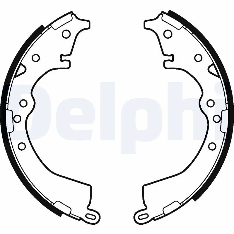 Handler.Part Brake shoe set DELPHI LS2126 1