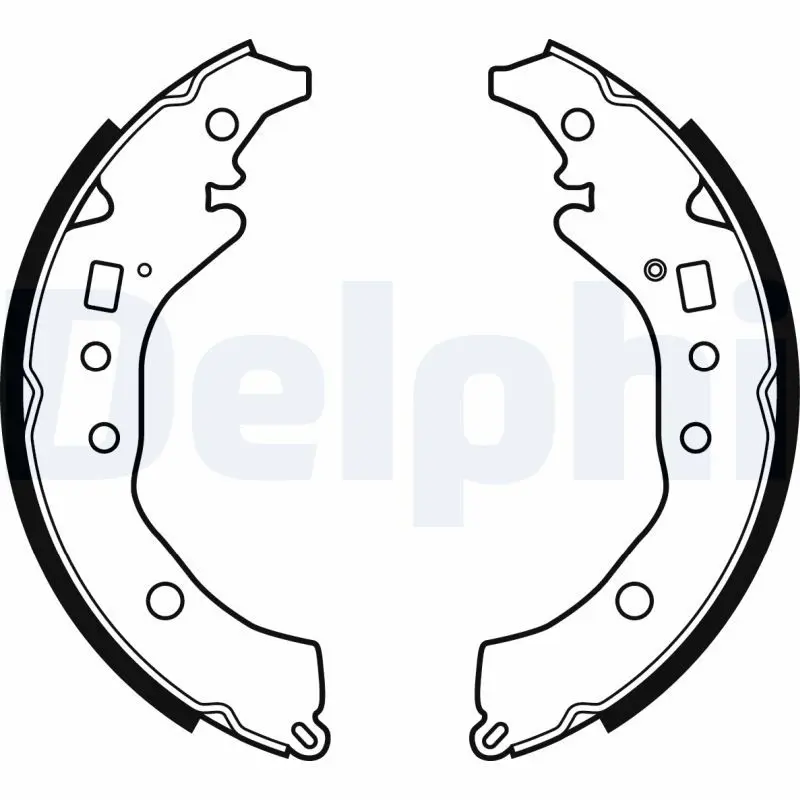 Handler.Part Brake shoe set DELPHI LS2079 1