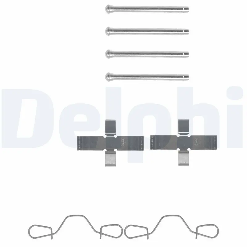 Handler.Part Accessory kit, disc brake pads DELPHI LX0041 1