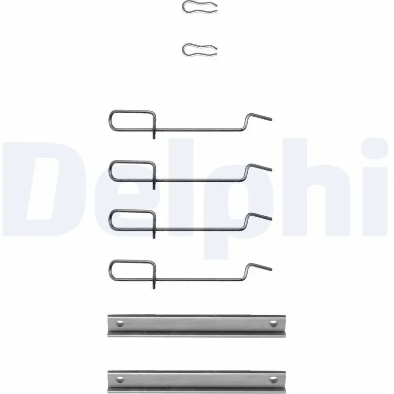 Handler.Part Accessory kit, disc brake pads DELPHI LX0072 1