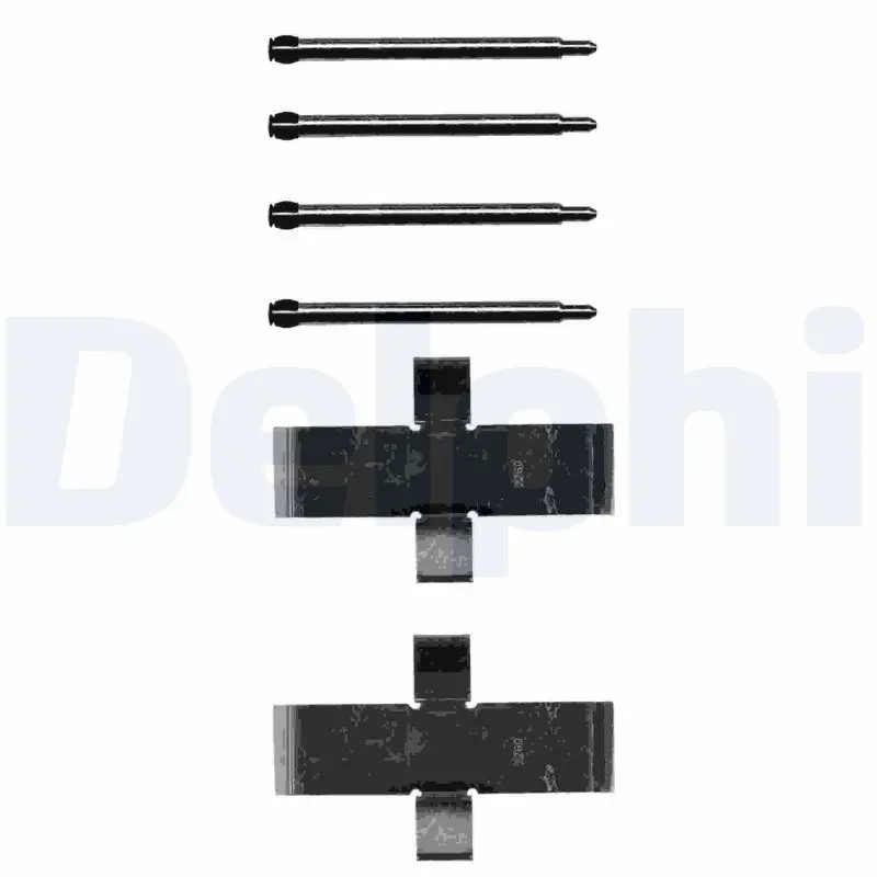 Handler.Part Accessory kit, disc brake pads DELPHI LX0090 1