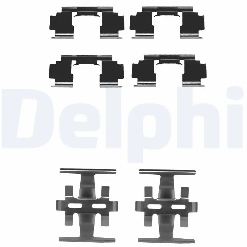 Handler.Part Accessory kit, disc brake pads DELPHI LX0130 1