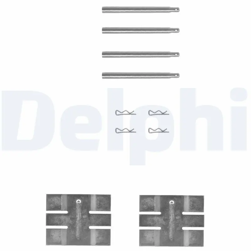 Handler.Part Accessory kit, disc brake pads DELPHI LX0016 1