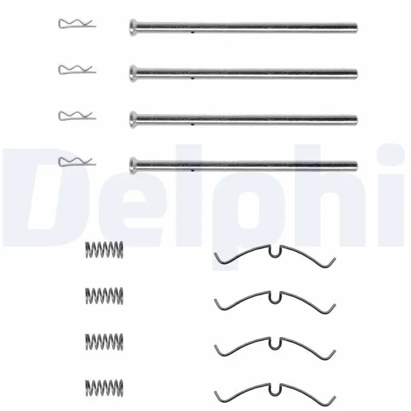 Handler.Part Accessory kit, disc brake pads DELPHI LX0100 1