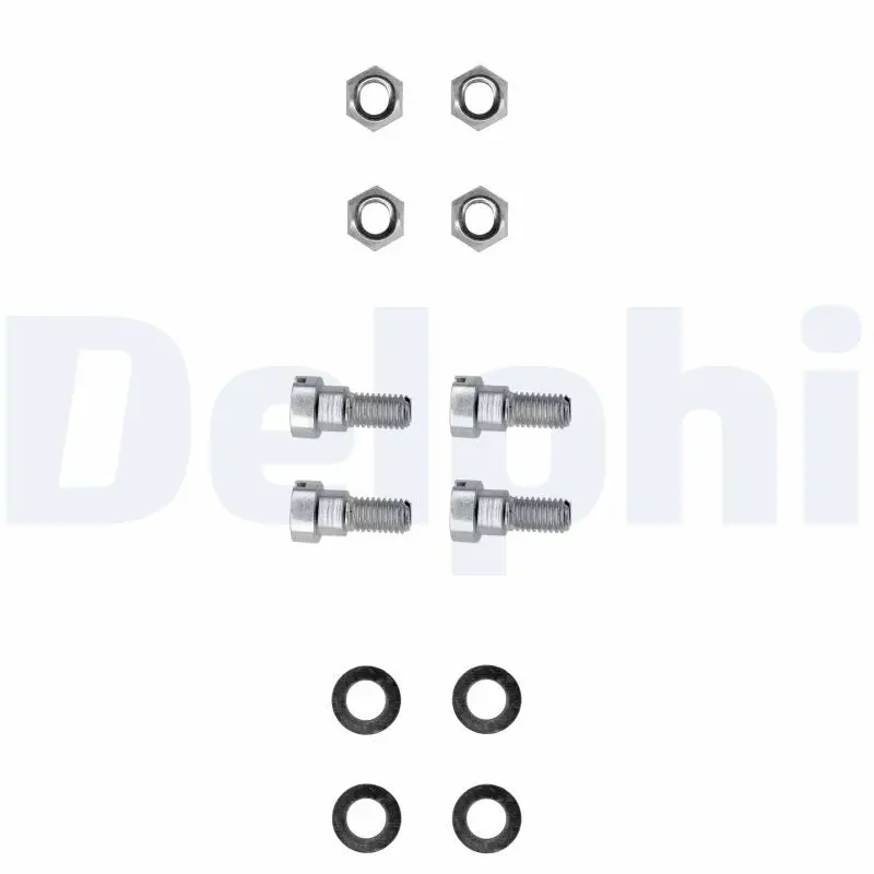 Handler.Part Accessory kit, disc brake pads DELPHI LX0116 1