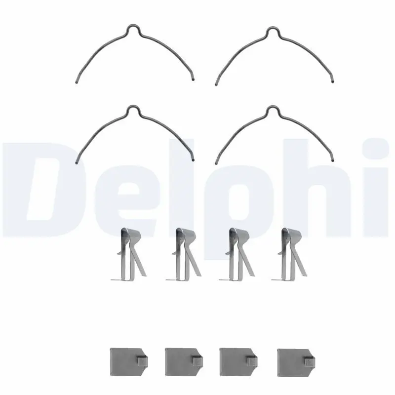 Handler.Part Accessory kit, disc brake pads DELPHI LX0125 1