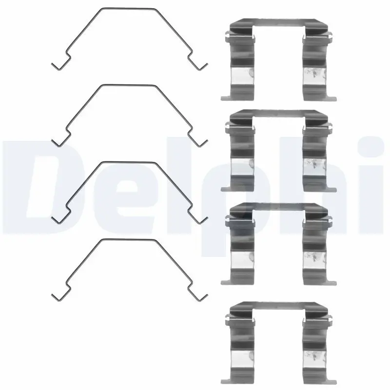 Handler.Part Accessory kit, disc brake pads DELPHI LX0159 1