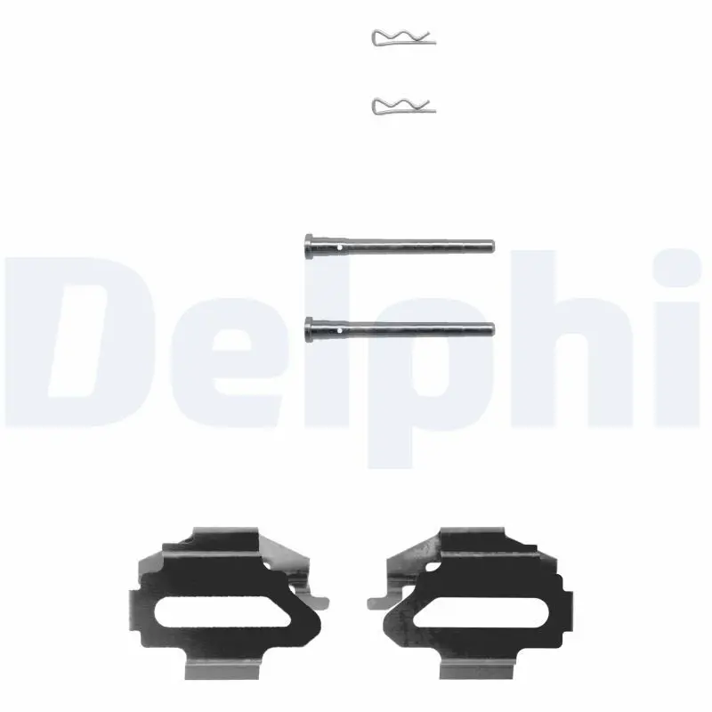 Handler.Part Accessory kit, disc brake pads DELPHI LX0162 1