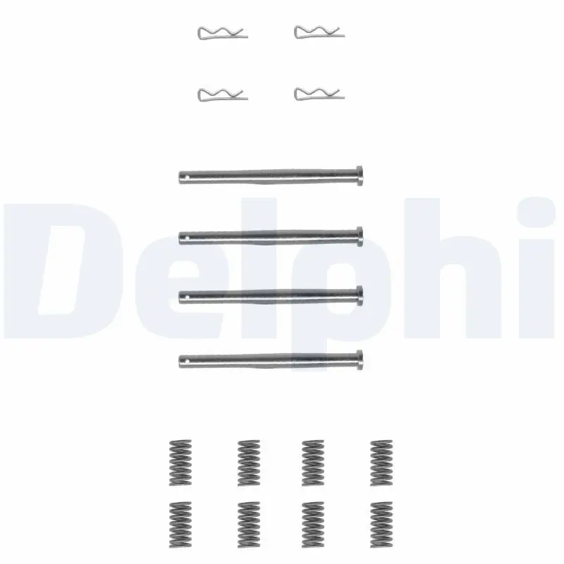 Handler.Part Accessory kit, disc brake pads DELPHI LX0177 1