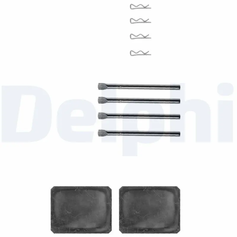 Handler.Part Accessory kit, disc brake pads DELPHI LX0178 1