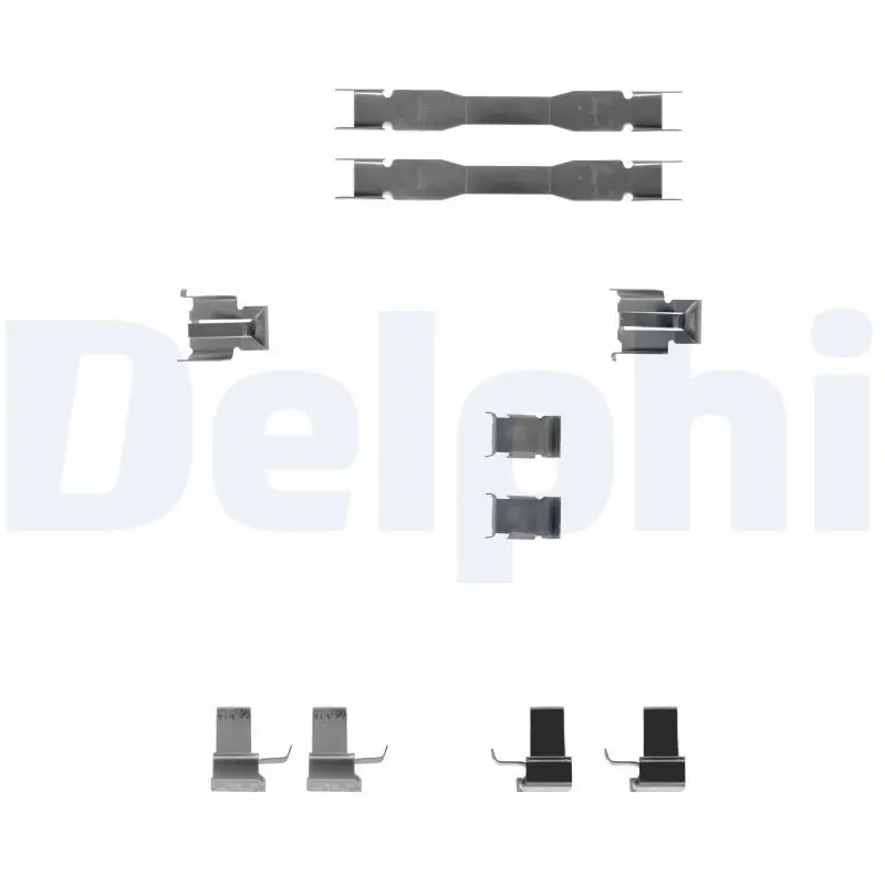 Handler.Part Accessory kit, disc brake pads DELPHI LX0187 1