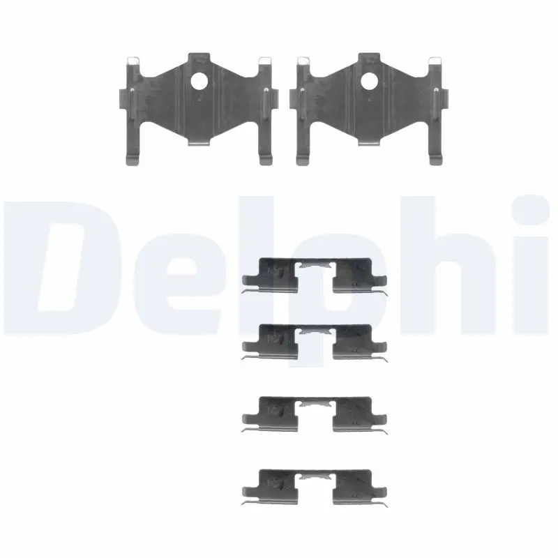 Handler.Part Accessory kit, disc brake pads DELPHI LX0249 1