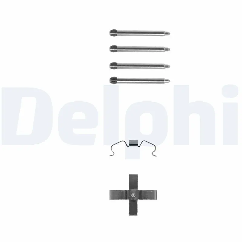 Handler.Part Accessory kit, disc brake pads DELPHI LX0263 1