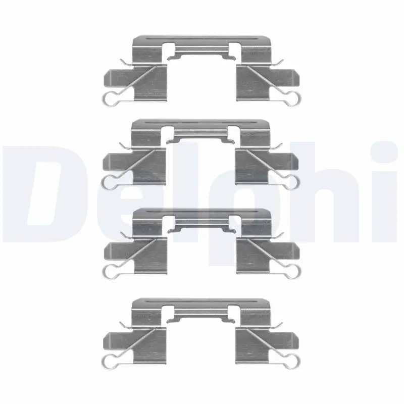 Handler.Part Accessory kit, disc brake pads DELPHI LX0528 1