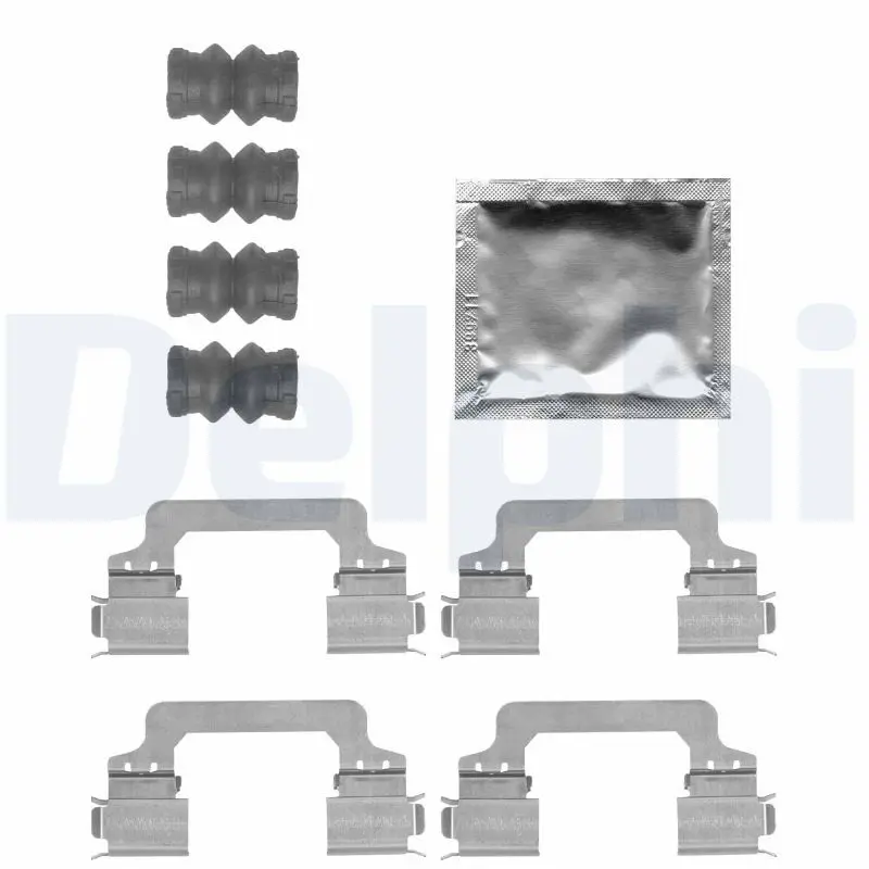 Handler.Part Accessory kit, disc brake pads DELPHI LX0553 1