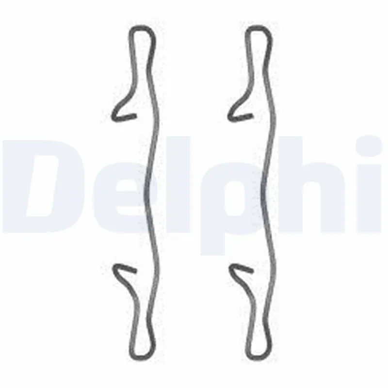 Handler.Part Accessory kit, disc brake pads DELPHI LX0571 1