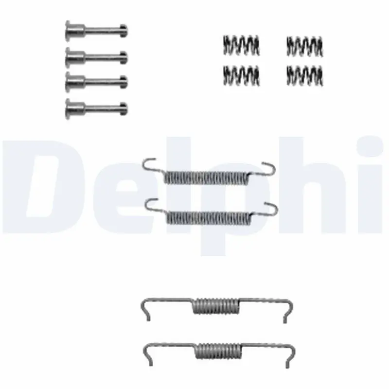 Handler.Part Accessory kit, parking brake shoes DELPHI LY1330 1