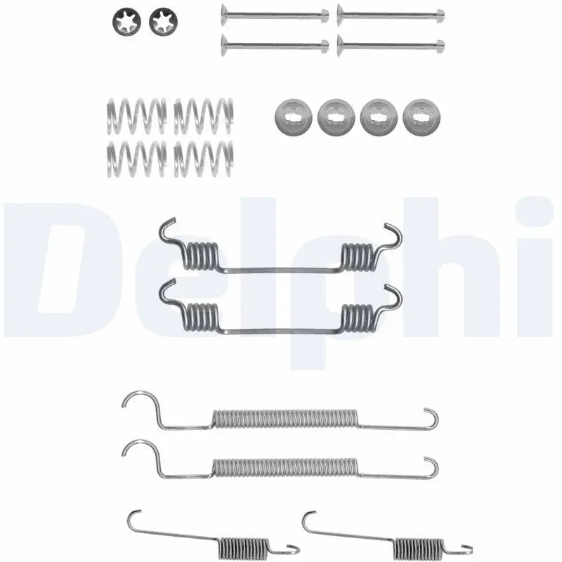 Handler.Part Accessory kit, brake shoes DELPHI LY1359 1