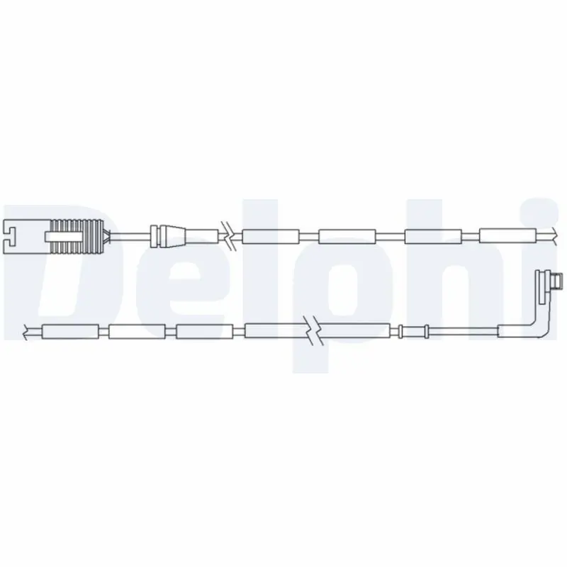 Handler.Part Warning contact set, brake pad wear DELPHI LZ0177 1