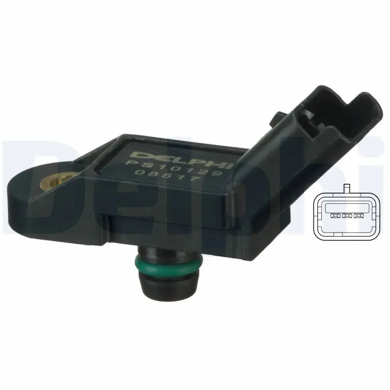 Handler.Part Sensor, intake manifold pressure DELPHI PS10129 1