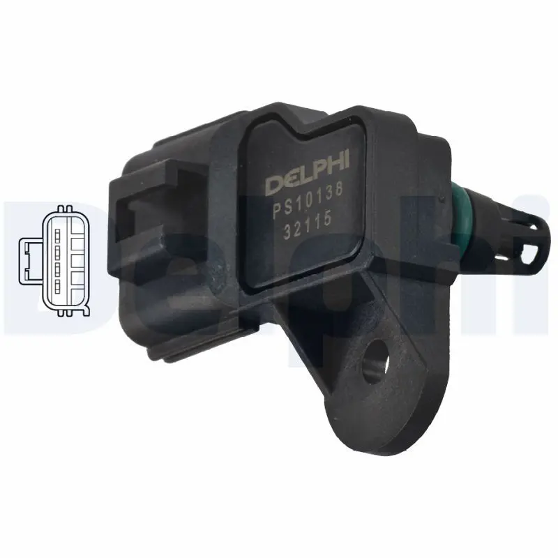 Handler.Part Sensor, intake manifold pressure DELPHI PS10138 1