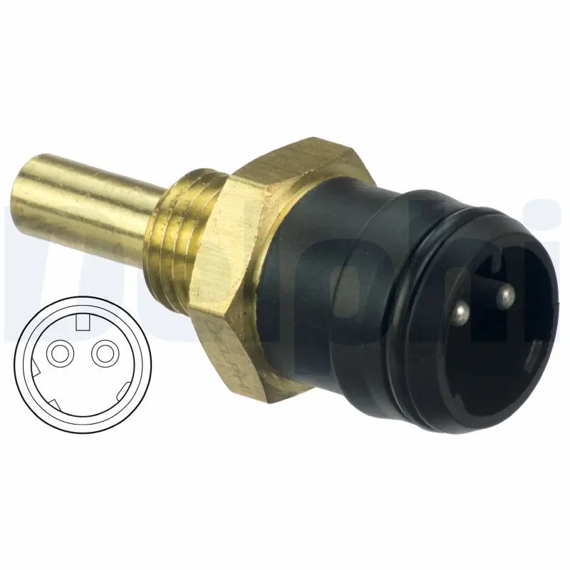 Handler.Part Sensor, coolant temperature DELPHI TS10464 1