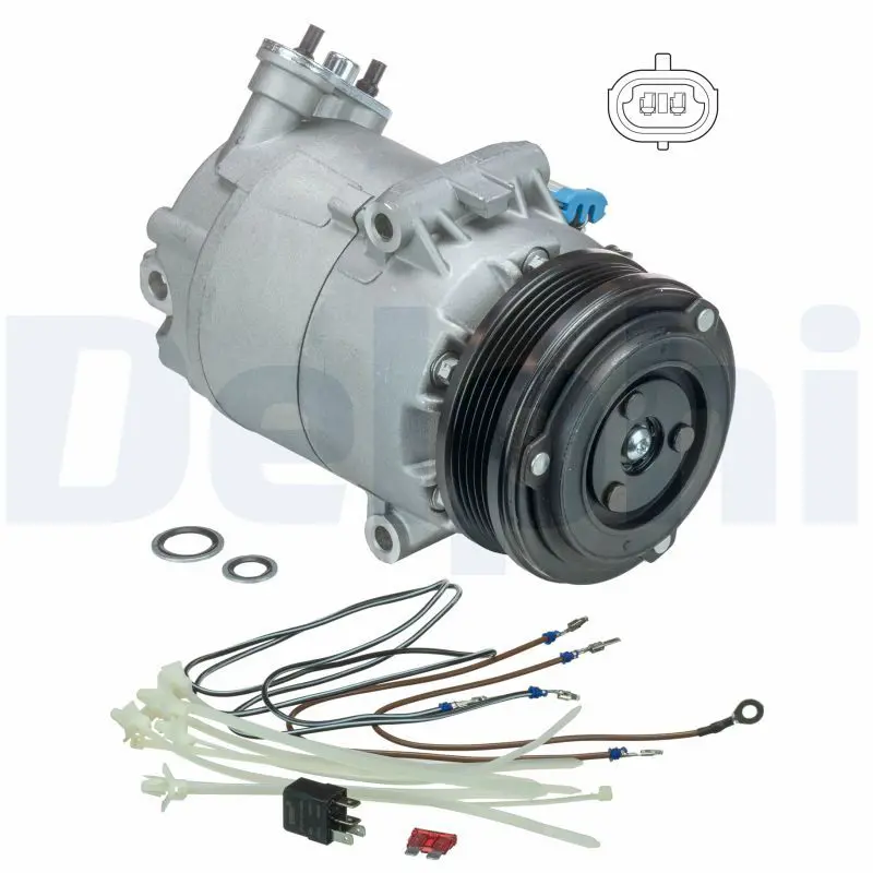 Handler.Part Compressor, air conditioning DELPHI TSP0155458 2